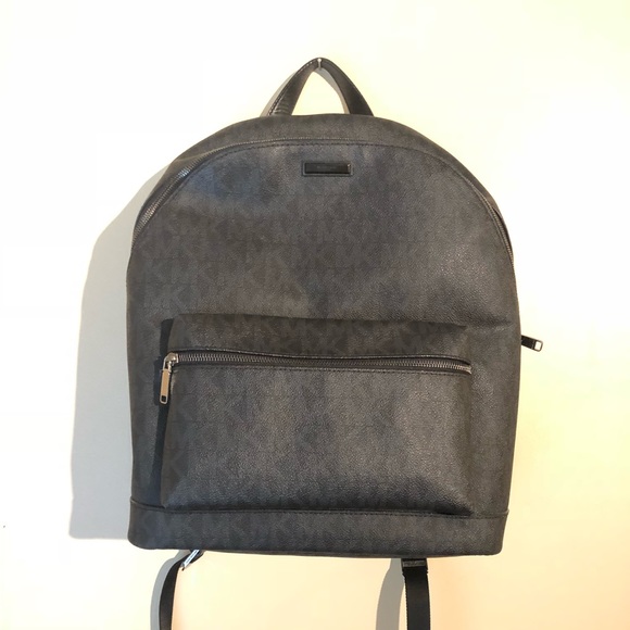 michael kors leather backpack mens